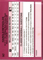1989 Classic Travel Harold Reynolds #147