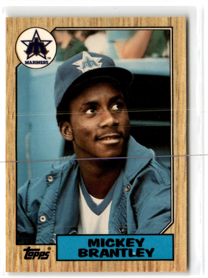 1987 Topps Tiffany Mickey Brantley