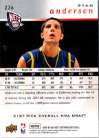 2008 Upper Deck Ryan Anderson #236 Rookie