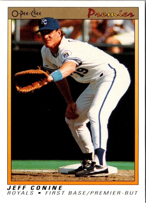 1991 O-Pee-Chee Premier Jeff Conine #26 Rookie