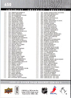 2010 Upper Deck Checklist 351-450 #450