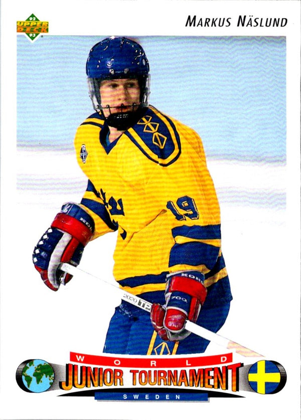 1992 Upper Deck Markus Naslund #234 Rookie