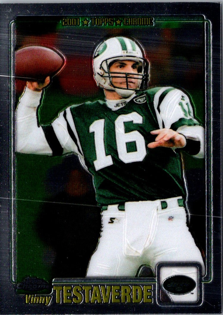 2001 Topps Chrome Vinny Testaverde