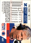 1991 Pro Set Phil Simms