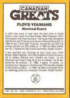 1987 Leaf Floyd Youmans #65