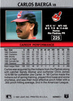 1991 Leaf Carlos Baerga #225