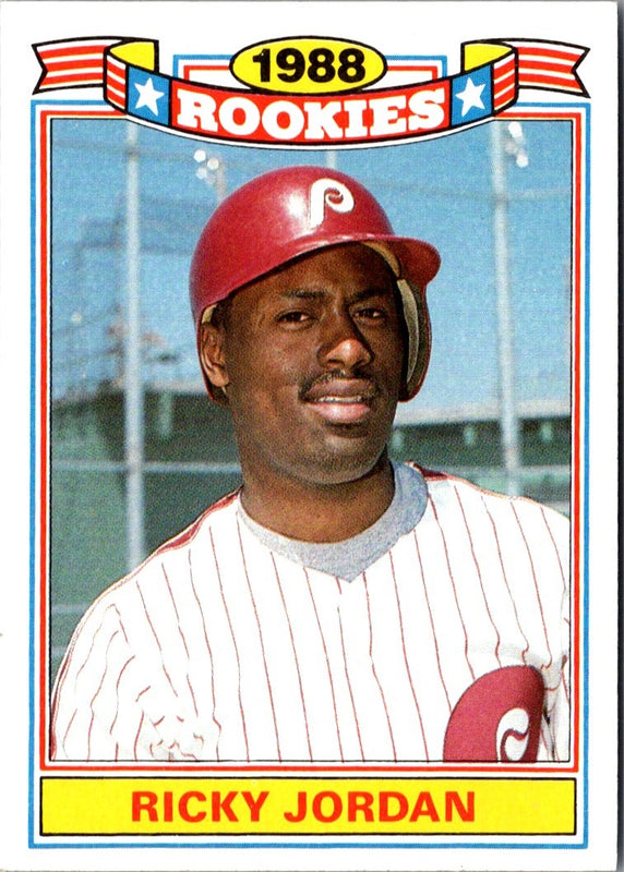 1989 Topps Glossy Ricky Jordan #14