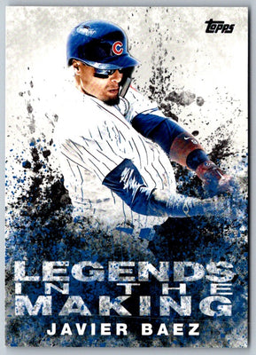 2018 Topps Legends in the Making (Series 2) Javier Baez #LITM-7