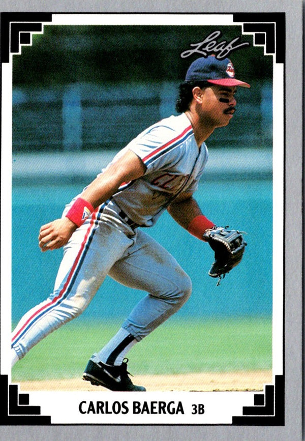 1991 Leaf Carlos Baerga #225