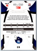 2009 Donruss Certified Mirror Blue Kevin Boss