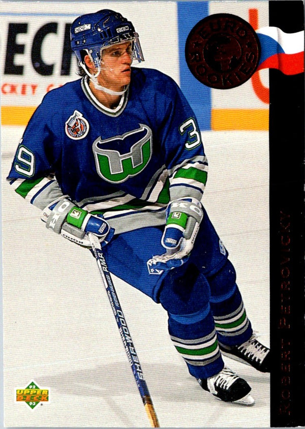 1992 Upper Deck Euro-Rookies Robert Petrovicky #ER20