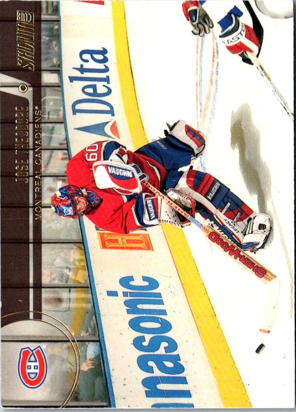 2002 Stadium Club Jose Theodore #1