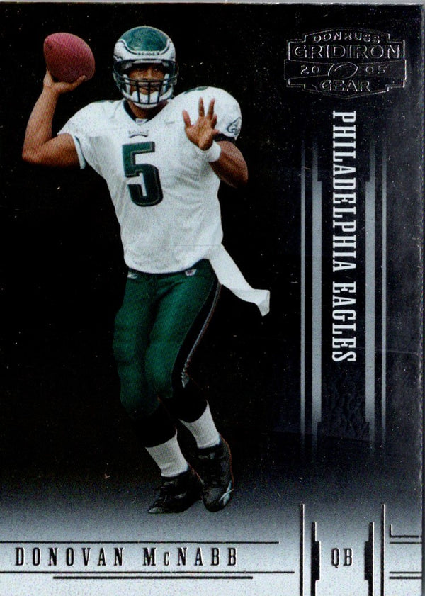 2005 Donruss Gridiron Gear Donovan McNabb #34