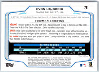 2014 Bowman Evan Longoria #78