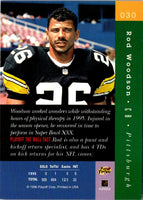 1996 Playoff Absolute Rod Woodson #30
