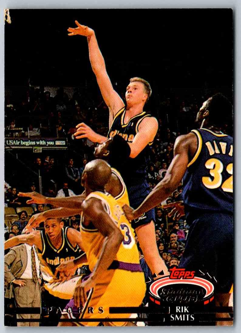 1992 Stadium Club Rik Smits