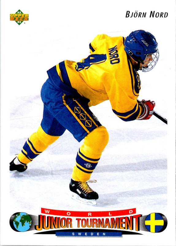 1992 Upper Deck Bjorn Nord #231 Rookie