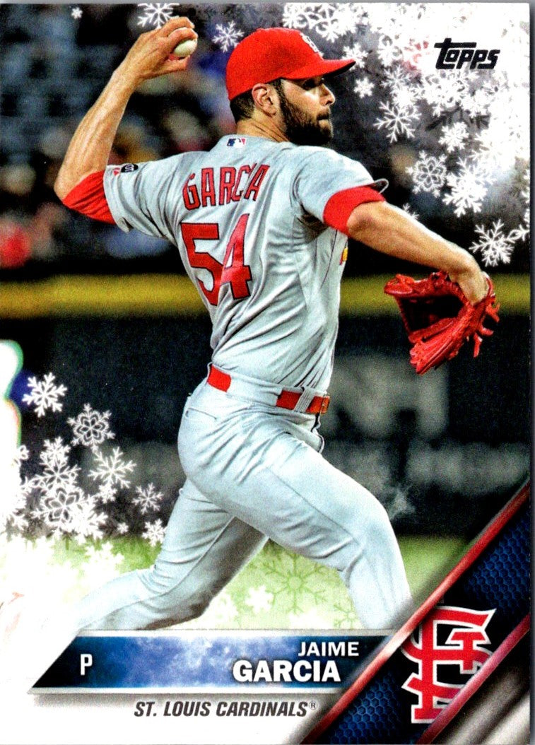 2016 Topps Holiday Baseball Jaime Garcia
