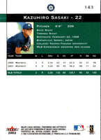 2002 Fleer Premium Kazuhiro Sasaki #143