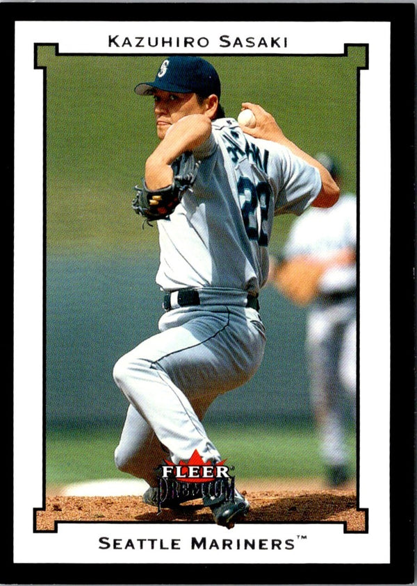 2002 Fleer Premium Kazuhiro Sasaki #143