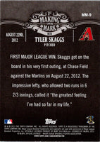 2013 Topps Making Their Mark Tyler Skaggs #MM-9