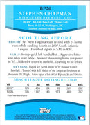 2008 Bowman Prospects Stephen Chapman