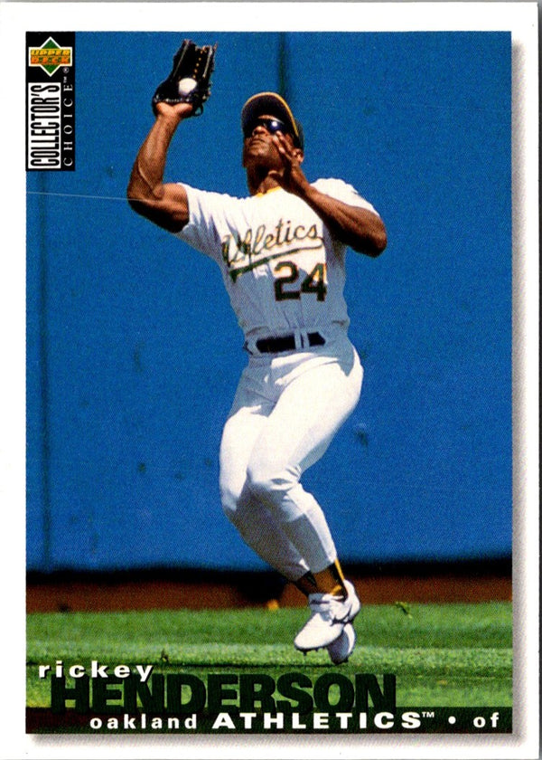 1995 Collector's Choice Rickey Henderson #125