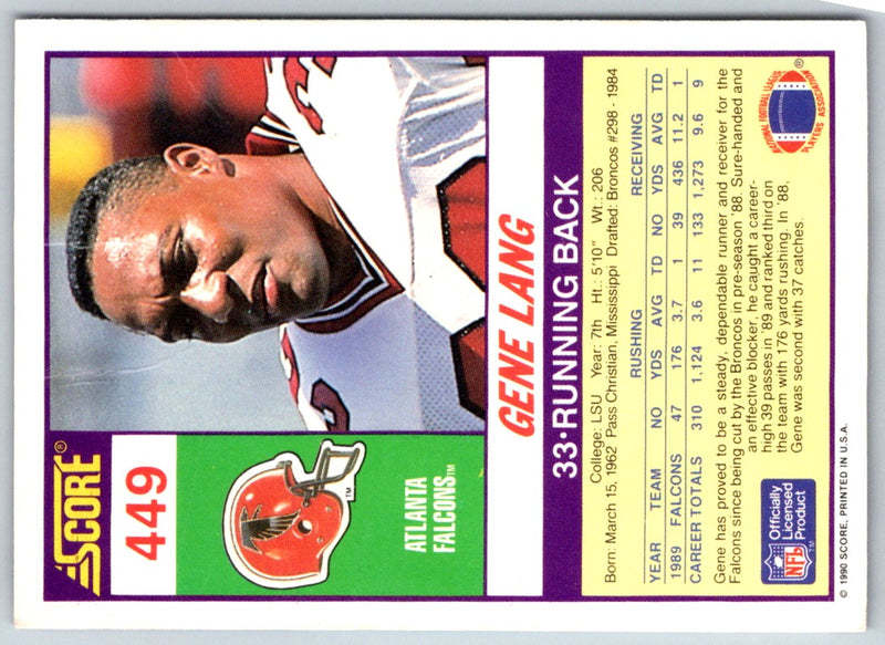 1990 Score Gene Lang