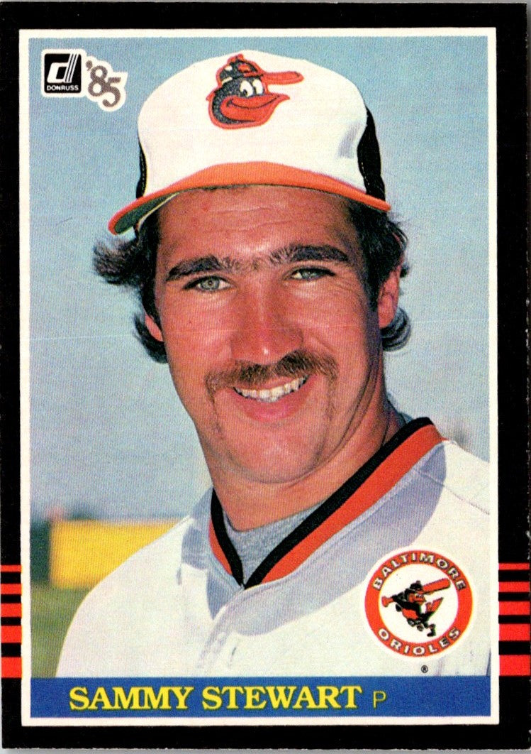 1985 Donruss Sammy Stewart