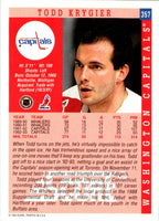 1993 Score Todd Krygier #357