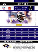 2011 Score Ed Reed #22