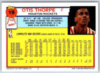 1991 WildCard Otis Thorpe #19