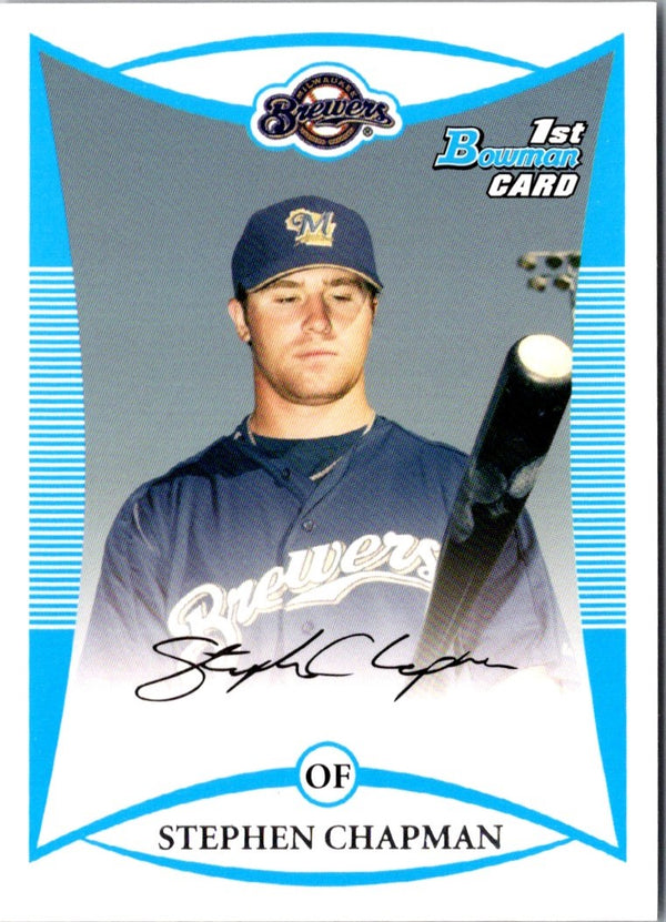 2008 Bowman Prospects Stephen Chapman #BP20