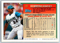 1993 Topps Gold Bryan Harvey #20