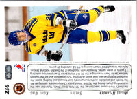 1992 Upper Deck Michael Nylander #236 Rookie