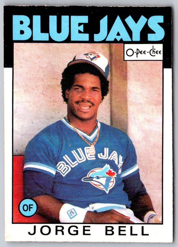 1986 O-Pee-Chee Jorge Bell #338