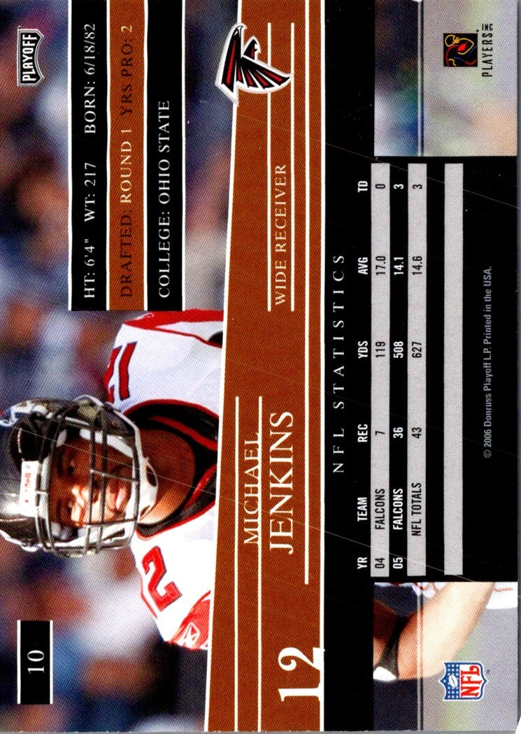 2006 Playoff Prestige Michael Jenkins