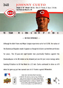 2008 Upper Deck First Edition Johnny Cueto