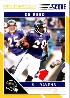 2011 Score Ed Reed #22