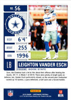 2019 Panini Contenders Season Ticket Red Zone Leighton Vander Esch #56