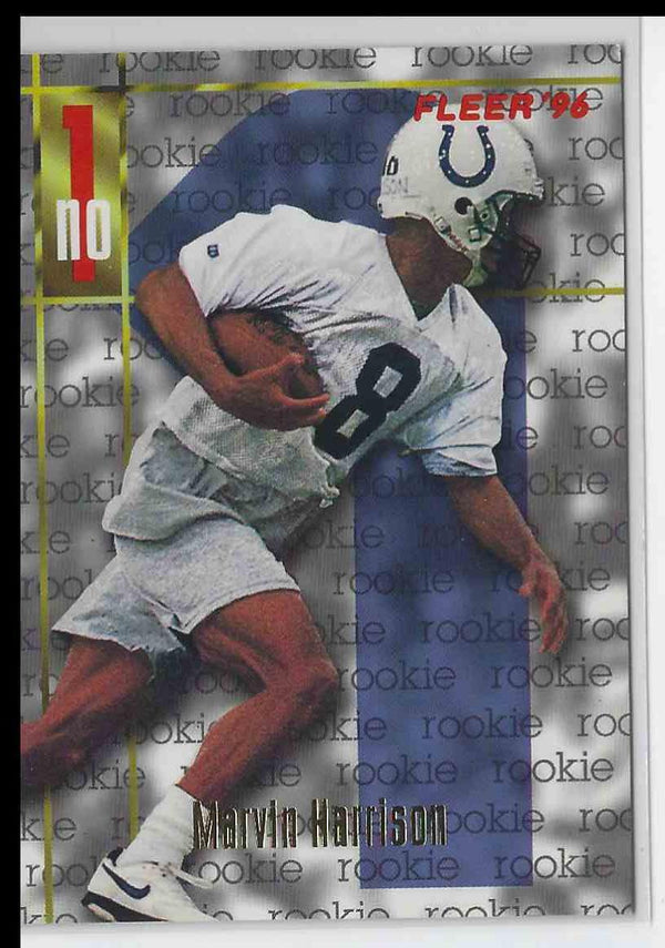 1996 Fleer Marvin Harrison #159 Rookie hot