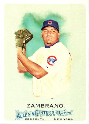 2010 Topps Allen & Ginter Carlos Zambrano #91
