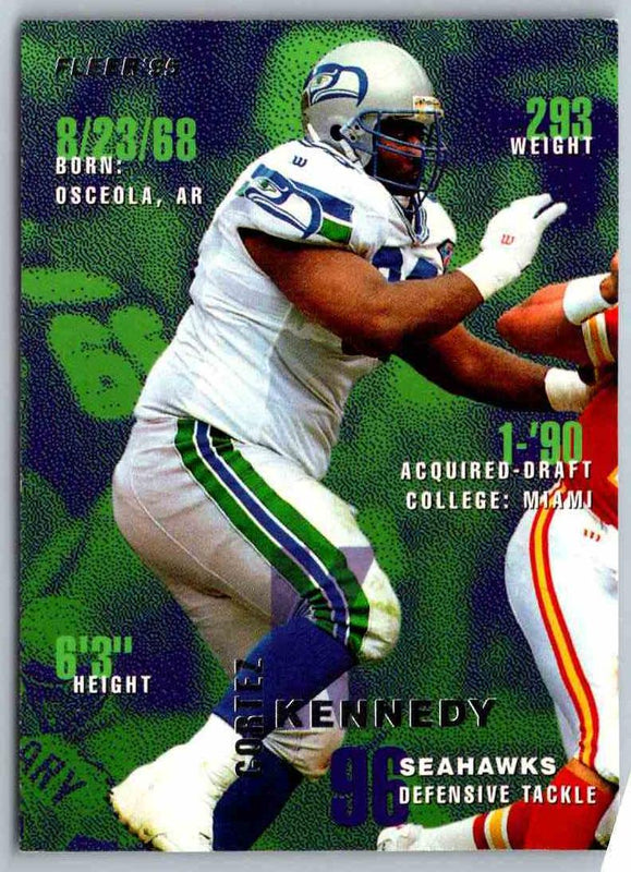 1995 Fleer Cortez Kennedy #363