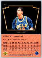 1998 SP Top Prospects Toby Bailey #27