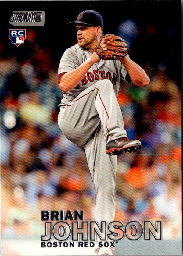 2016 Stadium Club Brian Johnson #273 Rookie