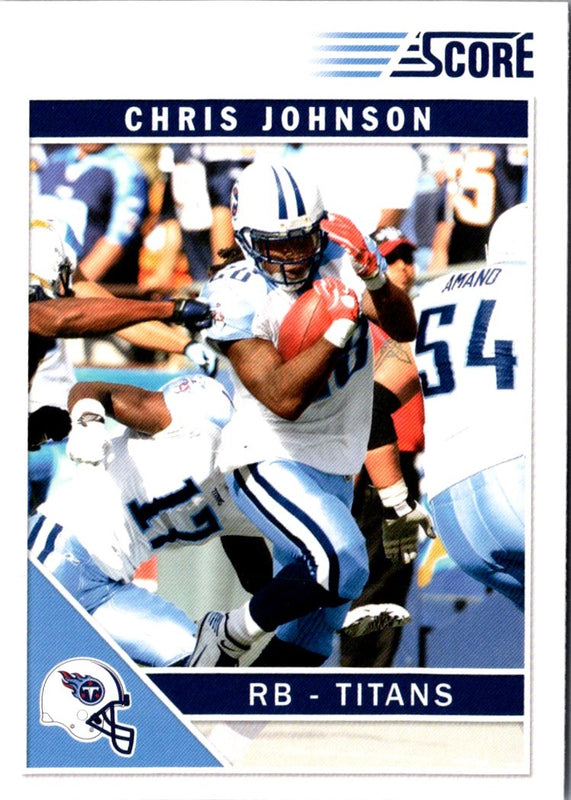 2011 Score Chris Johnson #282