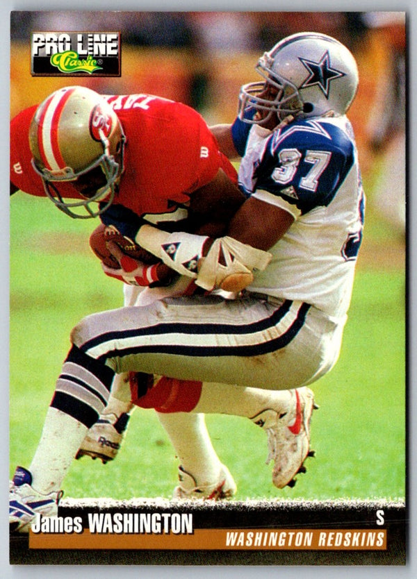 1995 Pro Line James Washington #153