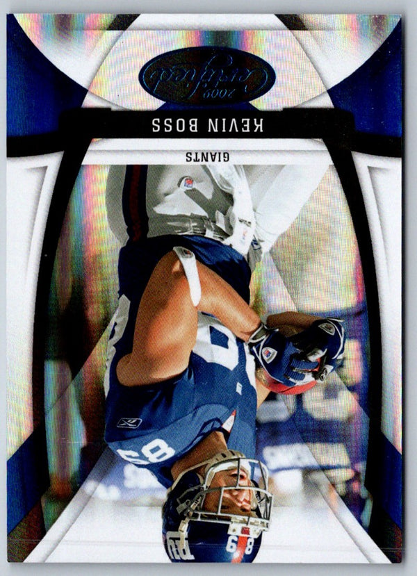 2009 Donruss Certified Mirror Blue Kevin Boss #83 052/100