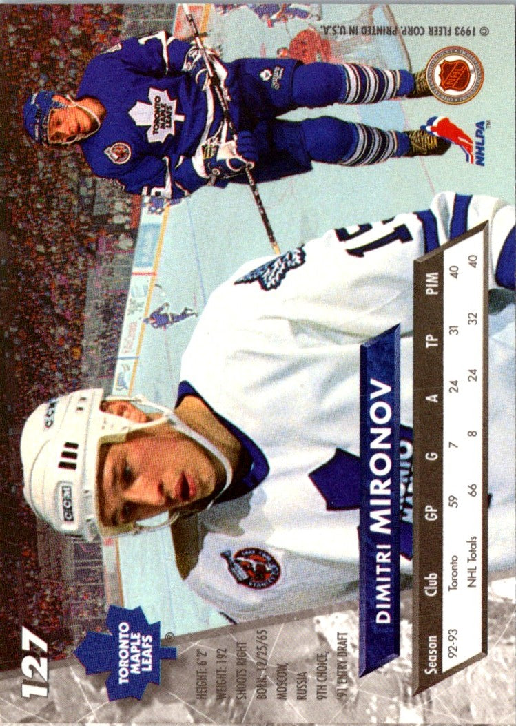 1993 Ultra Dmitri Mironov