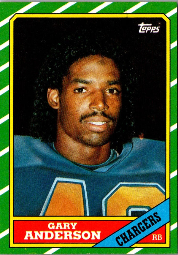 1986 Topps Gary Anderson #233 Rookie EX-MT